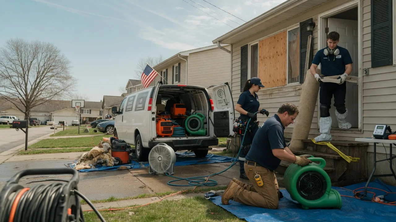 Water Damage Restoration in Carrollton, TX near me